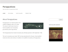 Tablet Screenshot of parappuduwa.info